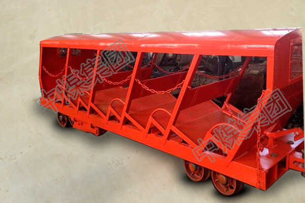 插爪式斜井人车组成