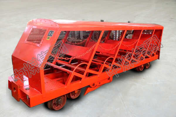 抱轨式斜井人车结构组成