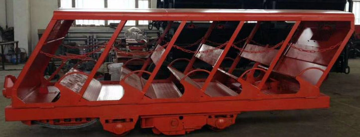 插轨式人车主要用于铺设轨道的巷道中